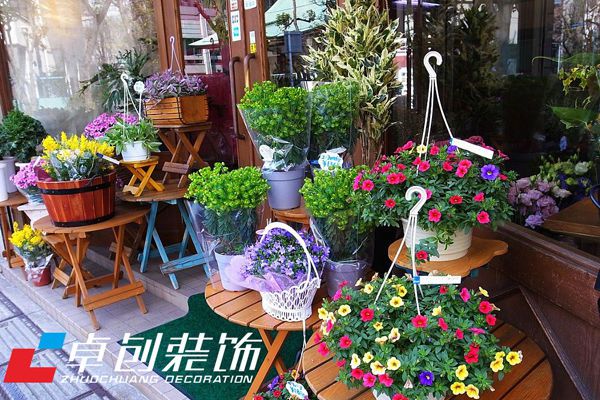 合肥鲜花店装修,花艺店装修,花店装修效果图