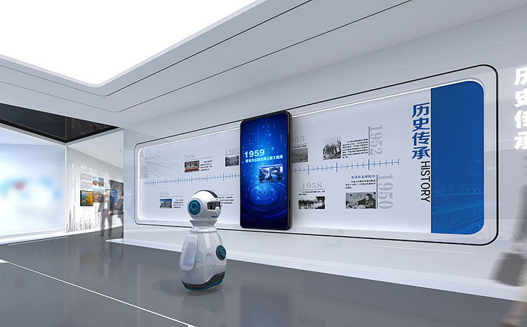 企业展厅装修设计效果图