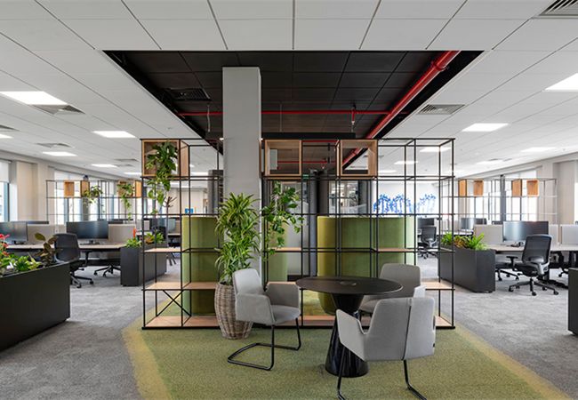 办公室空间设计，赋予了员工健康工作方式